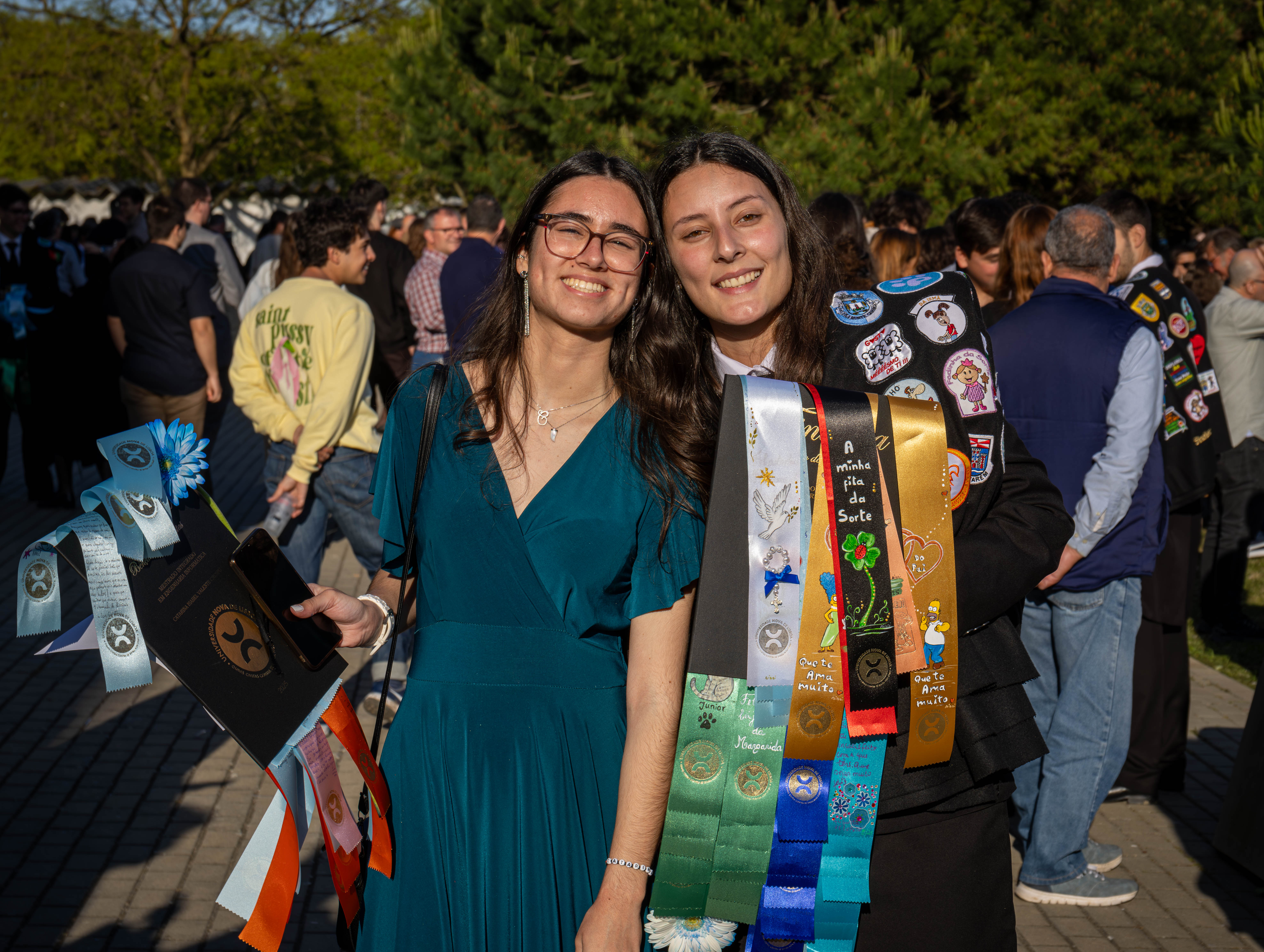 Photo with two finalists