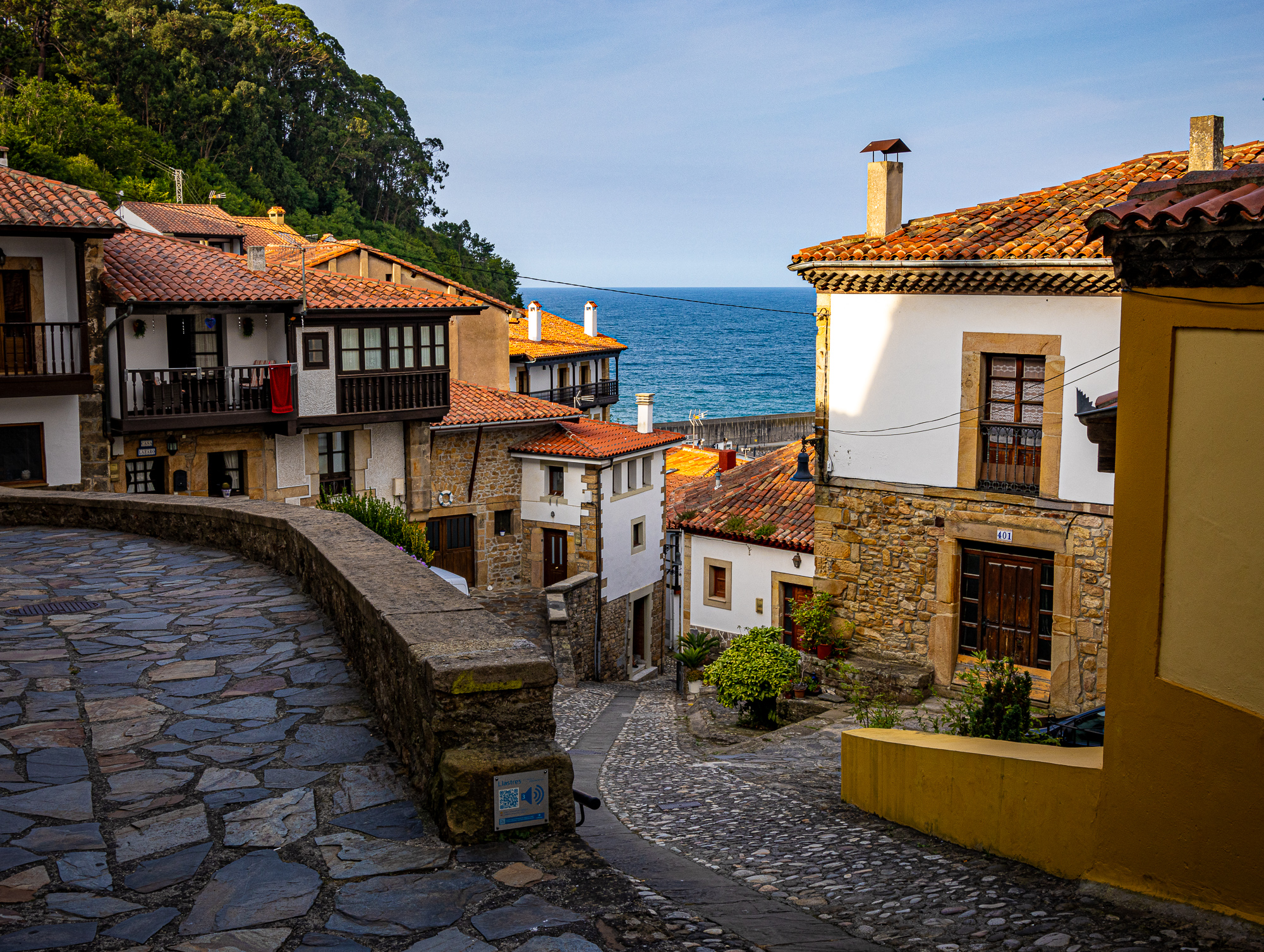 Scene from a town